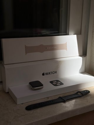 Apple Watch SE Plata/Negro