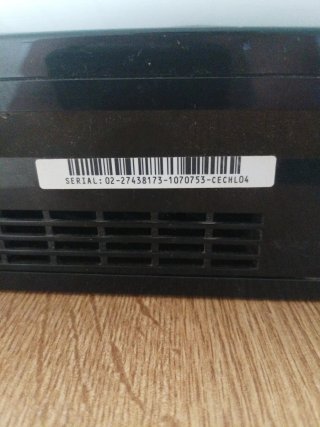 Consola PlayStation 3 80GB Negra