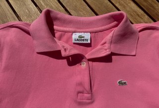 Polo rosa Lacoste Talla 40
