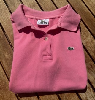 Polo rosa Lacoste Talla 40