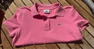 Polo rosa Lacoste Talla 40