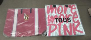 Bolso Tous Rosa y Blanco