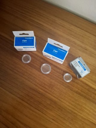 Cajas Blister Leuchtturm Monedas 25mm
