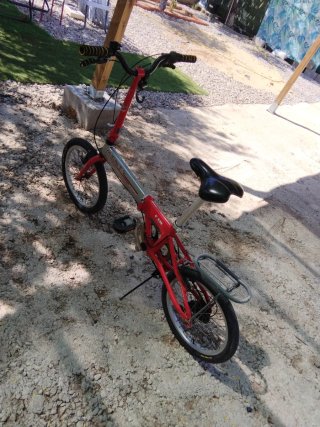 Bici plegable Monty