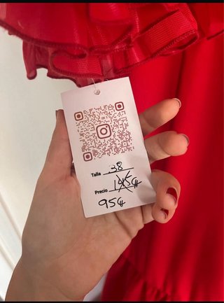 Traje de flamenca rojo