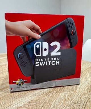 NINTENDO SWITCH 2 CON CAJA Y TODOS LOS ACCESORIOS