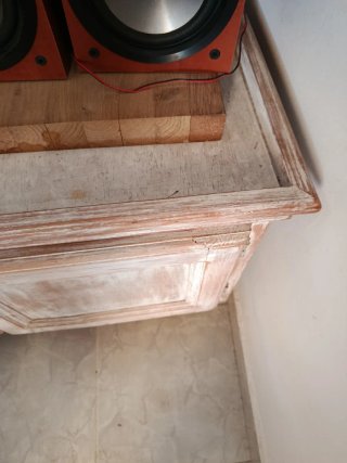 Mueble TV salón madera