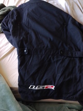 Cazadora Moto LS2 Negra