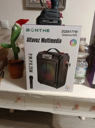 Altavoz Multimedia BONTHE ZQS8177W 8 HIFI