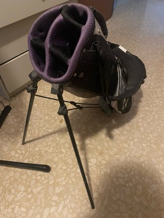 Bolsa de golf y palos Callaway de niño