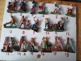 Pastori presepe 5 euro cad.