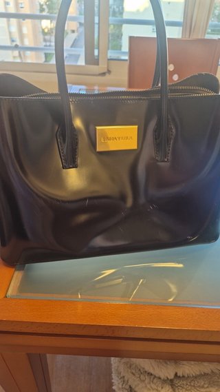 bolso bimba y lola lila vino