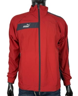Puma King Giacca Uomo S Rossa Track Jacket Vintage