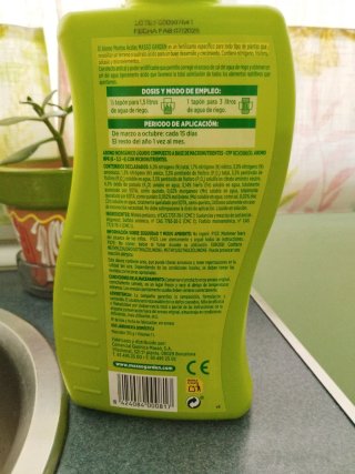 Abono Plantas Acidófilas MASSO GARDEN 1L