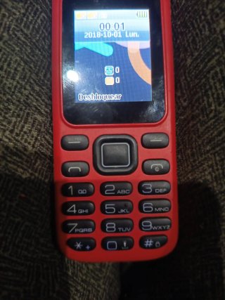 Teléfono Móvil Rojo Doble SIM . libre