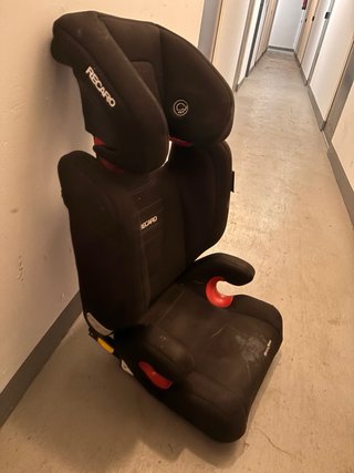 Silla de coche Recaro negra