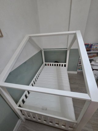 Cama casita Monlitcabane + Colchón
