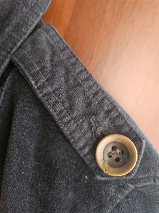 Chaqueta Marinera Pana Zara TRF L (Equivale M)