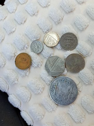Lote de monedas antiguas