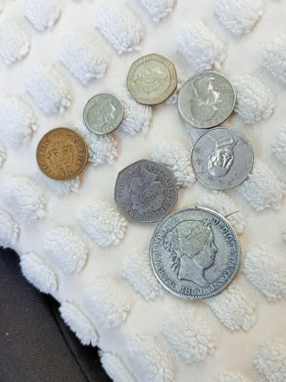 Lote de monedas antiguas