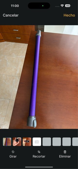 Tubo Alargador Dyson Morado Original