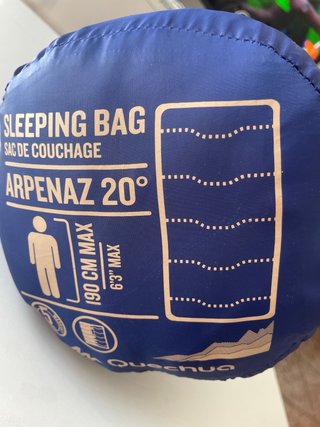Saco de dormir azul