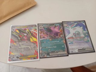 Cartas Pokémon Mega Excardrill EX, Nidoking EX, Go