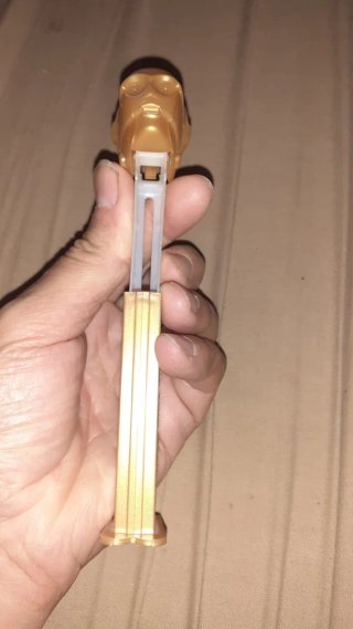 Dispensador PEZ C-3PO Star Wars Dorado.2016