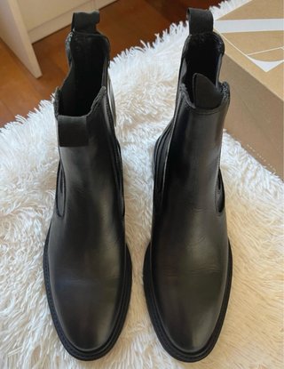 Botas Chelsea Zara Piel Talla 37