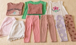 Lote Ropa niña/o muy surtido, talla 2 y 3 años