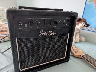 Set Guitarra Eléctrica Junior y Amplificador