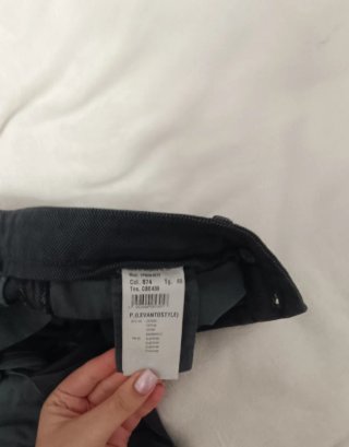 Pantaloni uomo Powell grigi taglia 46