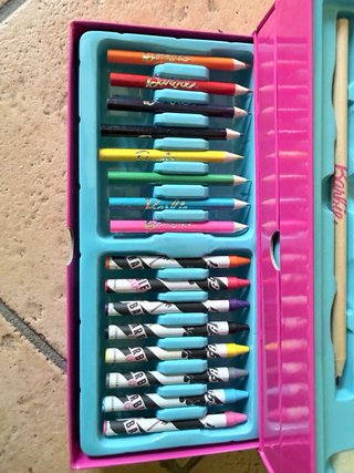 Kit disegno e pittura Barbie Girl