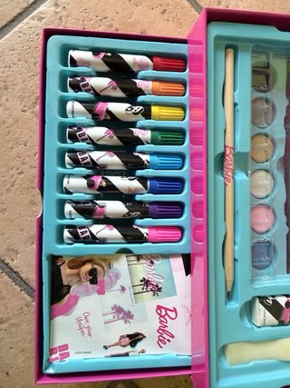 Kit disegno e pittura Barbie Girl