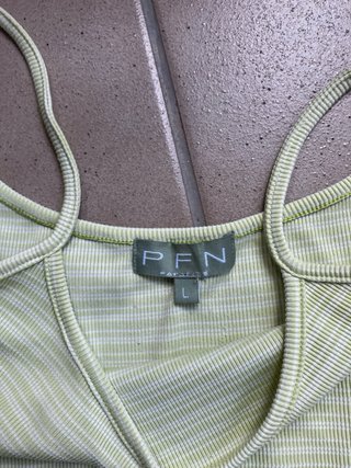 Camiseta tirantes verde Parfois Talla L