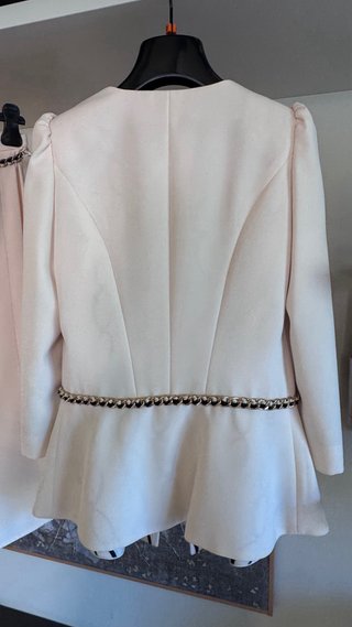 Tailleur Elisabetta Franchi burro con cartellino.