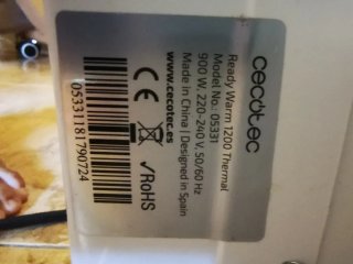 2 Radiadores Cecotec ready warm 1200 precio cada 1
