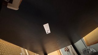 Mesa IKEA LISABO Negra/Chapa Fresno 140x78cm
