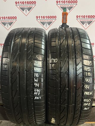 -235 45 18 W BRIDGESTONE RUEDA PREMIUM YA MONTADA