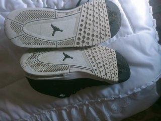 Zapatillas Jordan Talla 39 Negras y Blancas
