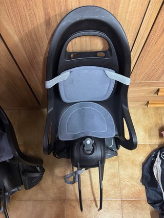 Asiento Bici Niño Negro