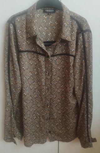 Blusa Morgan Estampada Talla 42