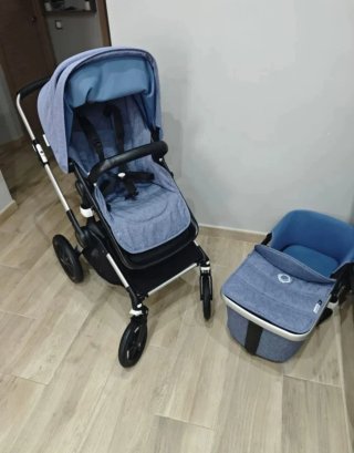 Bugaboo Fox  edición Blue Melange impecable!