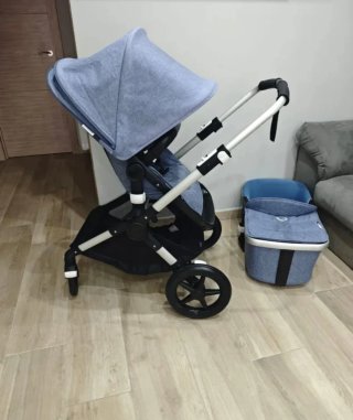 Bugaboo Fox  edición Blue Melange impecable!