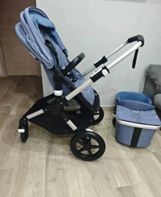 Bugaboo Fox  edición Blue Melange impecable!