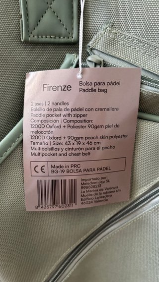 Mochila Padel Flamingueo Verde