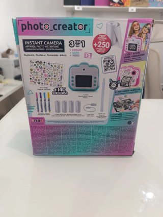 Cámara Instantánea Photo Creator 3 en 1