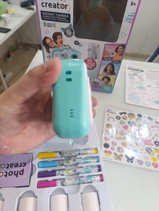 Cámara Instantánea Photo Creator 3 en 1