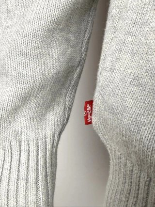 Levi’s Maglione Uomo L Cotone Grigio Slim Bottoni