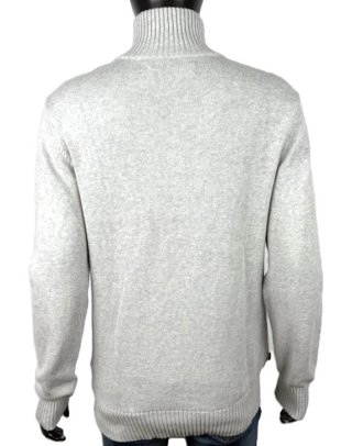 Levi’s Maglione Uomo L Cotone Grigio Slim Bottoni